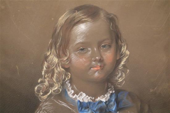 J M Rogers Portrait of a girl 26 x 19.5in.